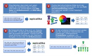 Picalike Ablauf