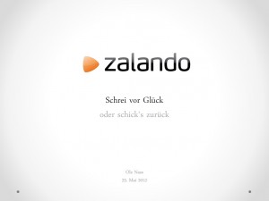 Ole Nass - Geschäftsmodell Zalando