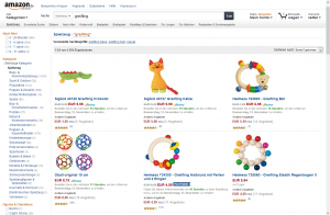 Durchstöbern von Amazon.de