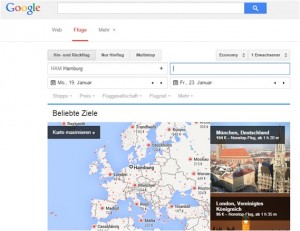Google Flights Screenshot